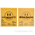 Custom Frosted Eco friendly packaging zip သော့ခတ်အိတ်